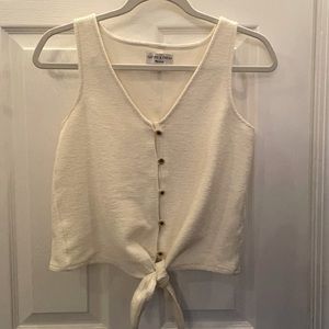 Madewell button tank-top